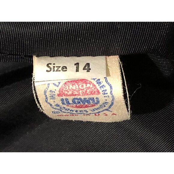 Vintage Saks Fifth Avenue Tweed Coat Union Made Size 14 - Picture 5 of 11